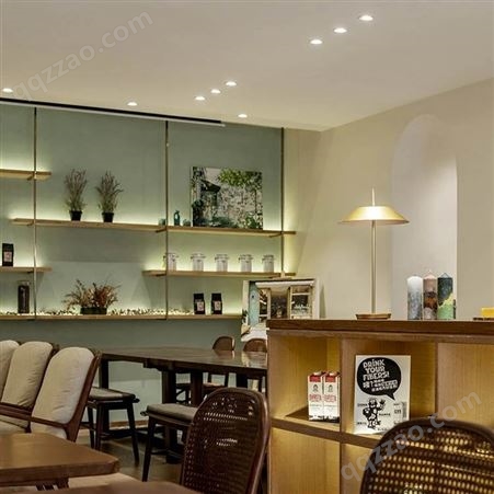 象往品牌微水泥  咖啡厅应用案例  打造特色空间