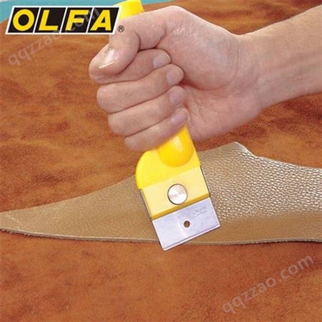 OLFA皮革清洁家用刀双面刀刃可用BTC铲刀配套刀片3片装/BTB-1