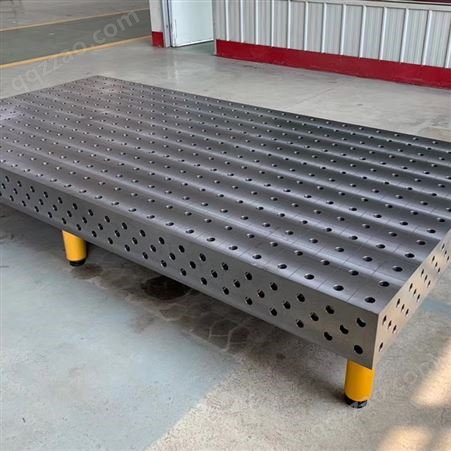 多孔三维焊接平台 铸铁三维焊接工作台  三维柔性平台  来图供应
