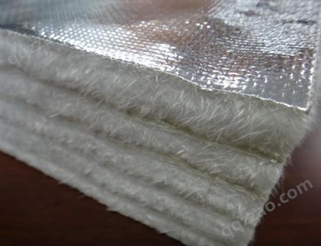 复合铝箔无碱玻璃纤维针刺棉毡
