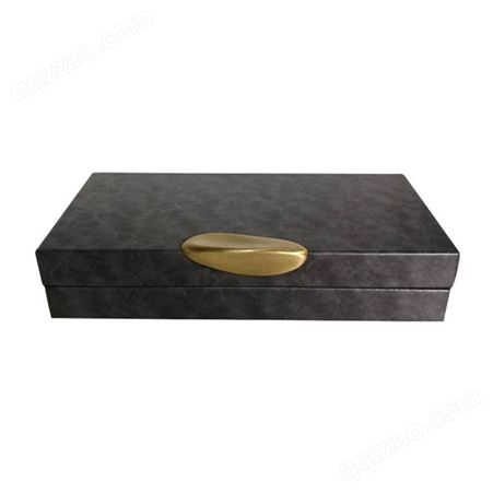 装饰盒摆件新中式家居软装饰品盒  木质首饰盒