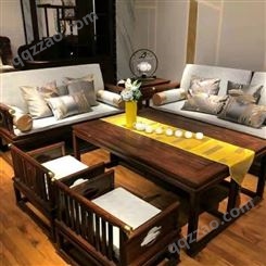 中美洲酸枝新中式传承梅花红木沙发八件套原木沙发