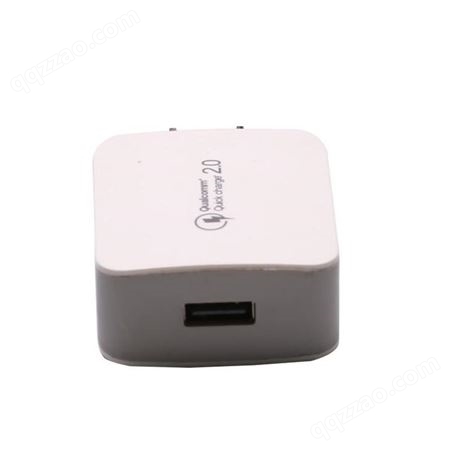 正白ZB-C003 usb手机充电器厂家 快充 数码充电 QC2.0