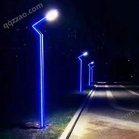 乌鲁木齐路灯生产厂家农村建设路灯热镀锌喷塑路灯灯杆