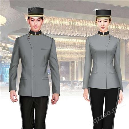 酒店制服定制生产厂家 餐饮服装设计订制 广州工作服定做生产厂家 勃司盾
