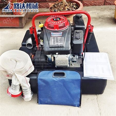 消防浮艇泵高压自吸水泵高扬程大功率应急抢险抽水泵漂浮式抽水机