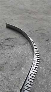 易思通弧形304不锈钢隔离带 园艺设计 弧形钢收边条