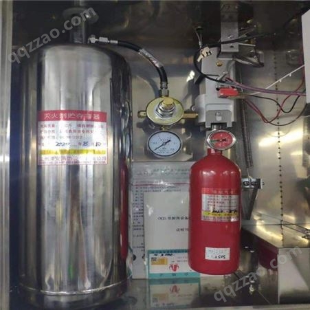 餐饮厨房灭火装置  烟罩自动灭火设备安装