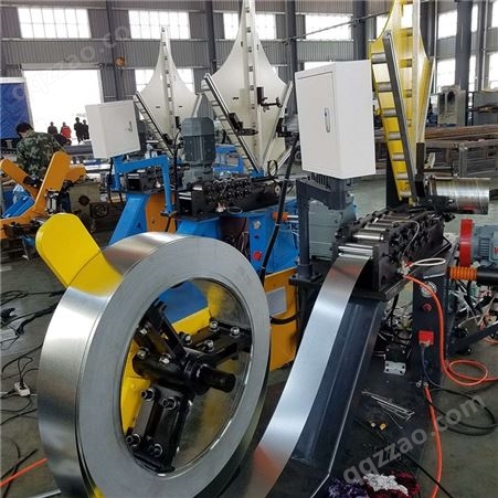 江苏螺旋风管机生产厂家 圆风管全自动成型机价格 瑞士螺旋风管机