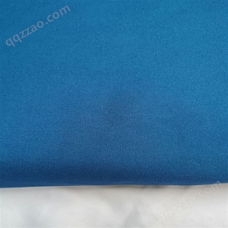 蓝色防酸碱面料 阻燃布料 磨毛面料 厚纱卡布