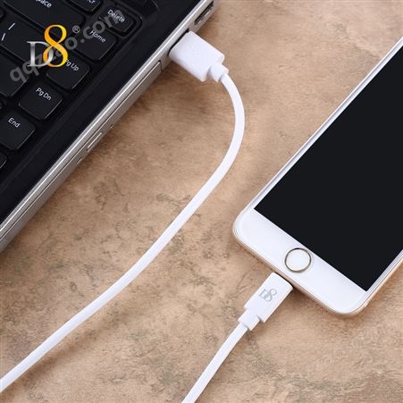 D8苹果数据线MFI认证超长三米手机充电线适用iPhone13招全国代理