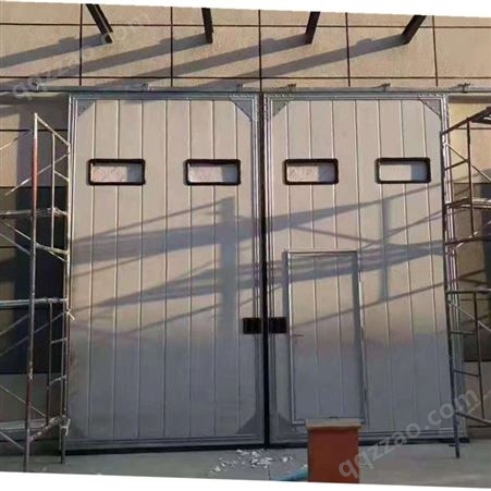 精武门业工业重型保温门 轻型车间大门生产各种不锈钢车间门