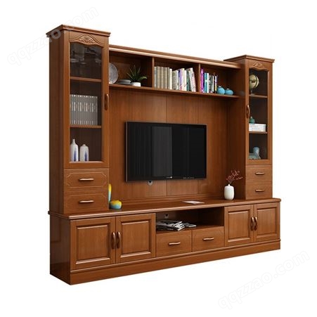 南京北欧日式实木电视柜 茶几组合电视桌 客厅家具地柜 抽屉影视柜