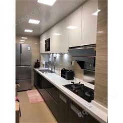 厨房橱柜 德洛尼 铝合金厨房壁橱 全屋整装 石英台面