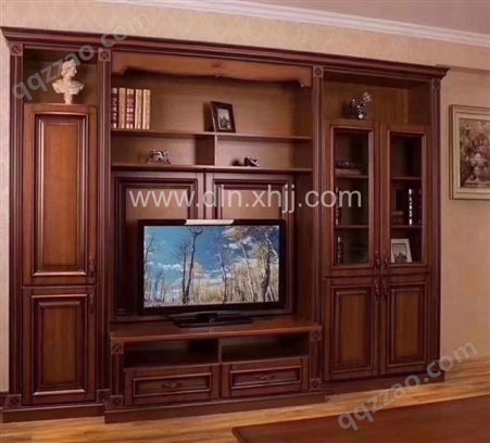 简约全屋定制 北欧实木地柜 美式轻奢电视柜 设计方案