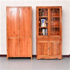 南京书柜书架定制 现代简约卧室实木书柜 客厅书房办公室原木书橱