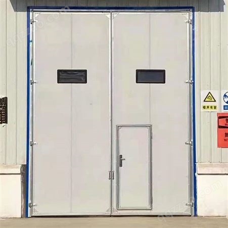 精武门业工业重型保温门 轻型车间大门生产各种不锈钢车间门
