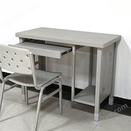 台式组装电脑桌 钢制培训桌 单人加厚电脑桌生产厂家