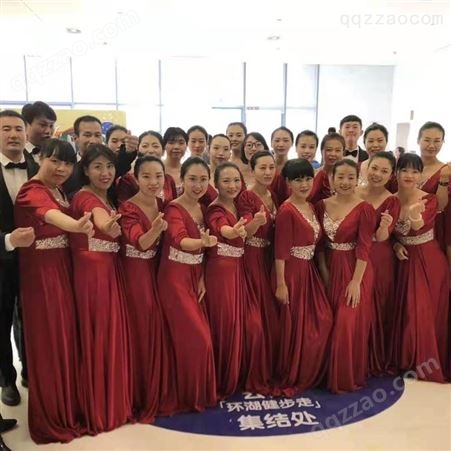 北京租赁大合唱团服装红色合唱节