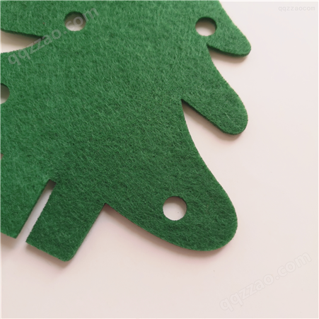 毛毡圣诞树摆件 圣诞节外贸辅料配件 不织布diy材料包激光切割
