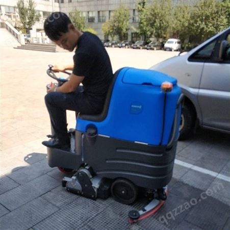 天津容恩R-QQR  火车站洗地机 商场地面清洗机 吸干一体机 全自动扫地机 拖地车