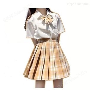 来图包工包料生产定制加工日本学生校裙厂家