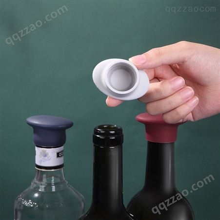 创意密封红酒瓶塞 香槟葡萄酒硅胶瓶塞子酱油料酒瓶盖封口塞