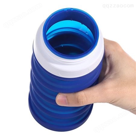 myfriday硅胶户外用品硅胶折叠杯 便携伸缩户外运动水壶品牌宣传定制logo